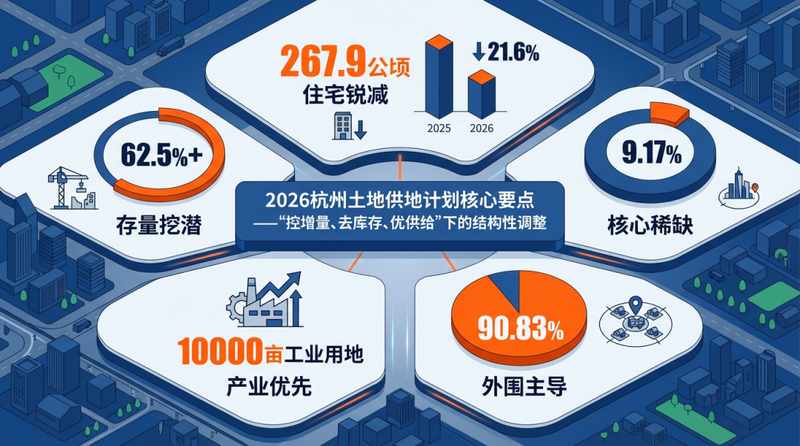 杭州楼市的十字路口:一份供地计划背后的机遇与抉择 房产家居