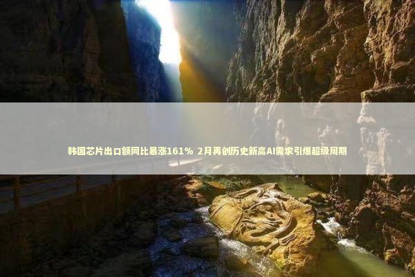 韩国芯片出口额同比暴涨161% 2月再创历史新高AI需求引爆超级周期