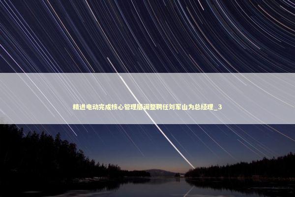 精进电动完成核心管理层调整聘任刘军山为总经理_3
