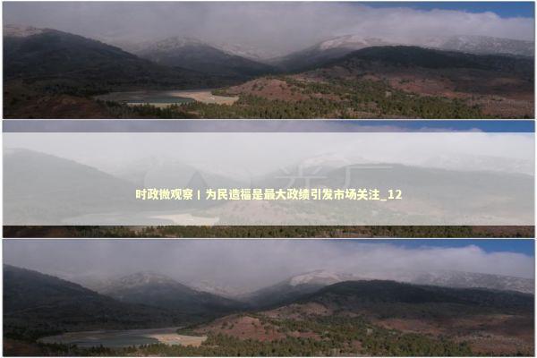 时政微观察丨为民造福是最大政绩引发市场关注_12
