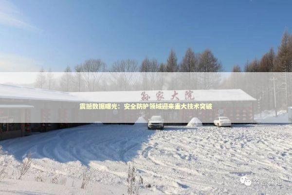 震撼数据曝光：安全防护领域迎来重大技术突破